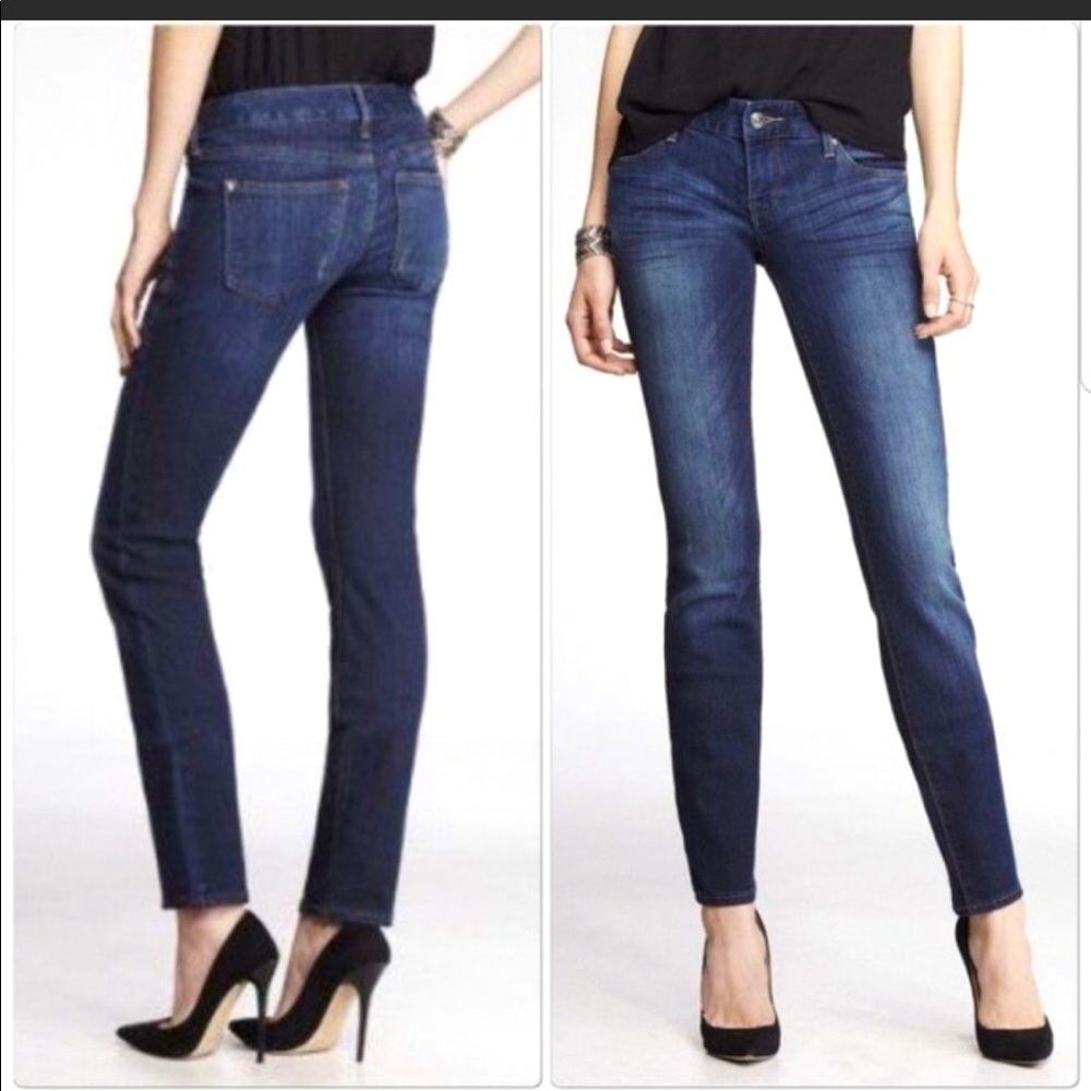 Express Stella low rise skinny ankle jeans size 4 regular